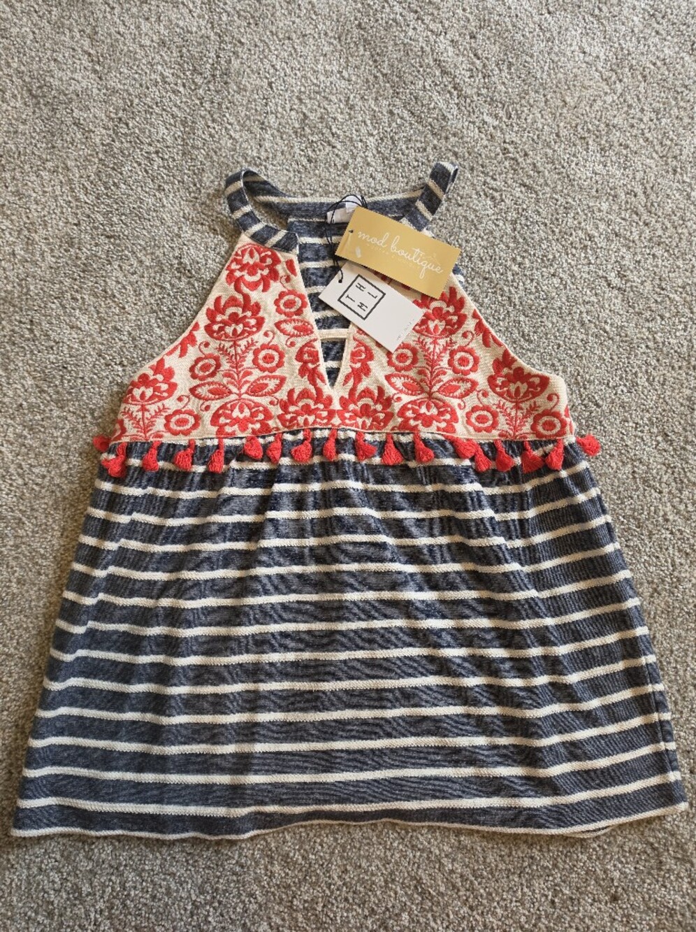 THML Embroidered Tank Top